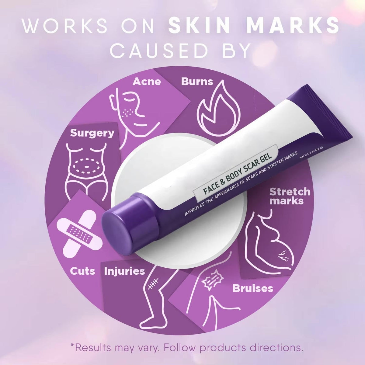TIMILK Scar Vanisher Gel – Advanced Silicone Formula for Scars, Stretch Marks & Smooth Skin (Before & After Results)