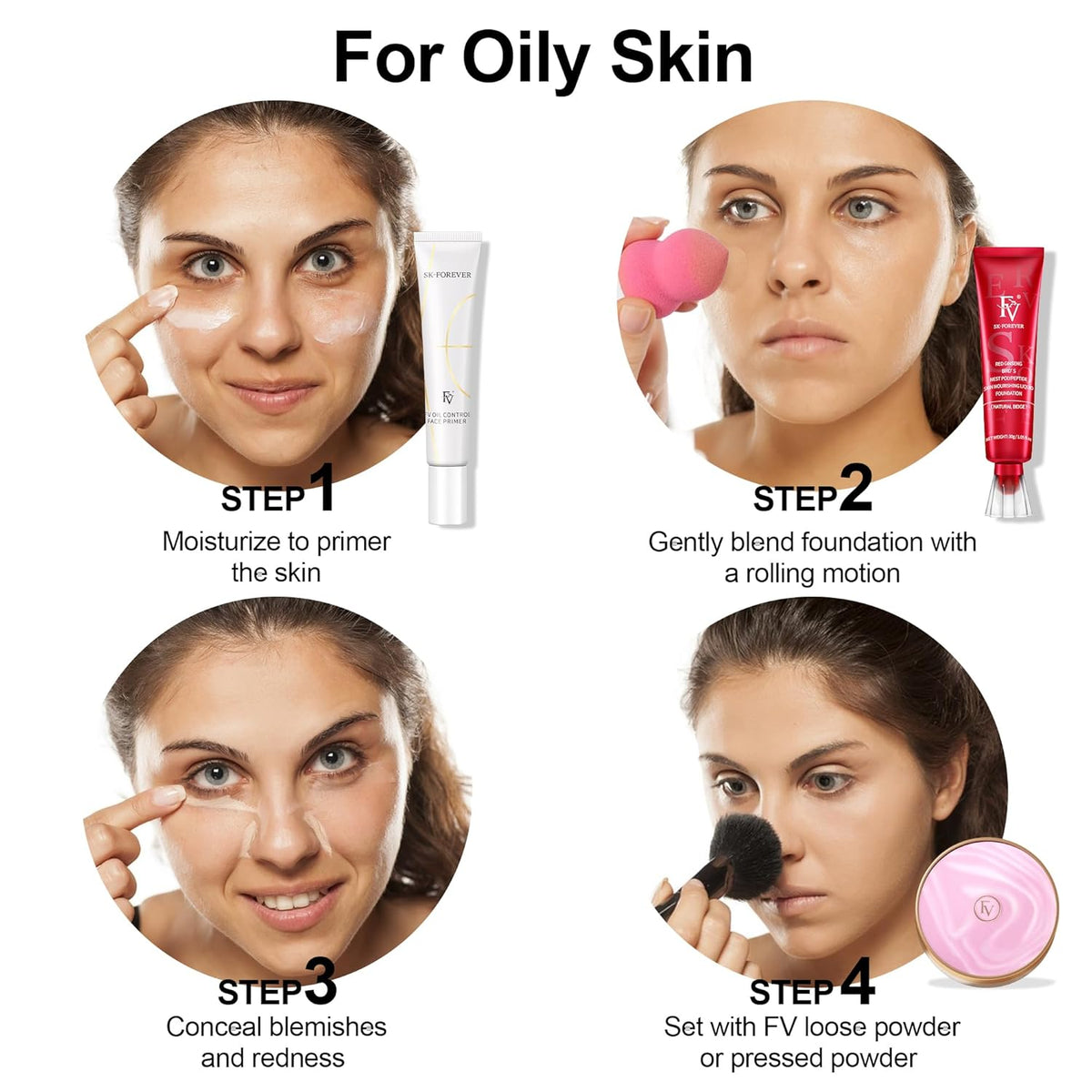 Flicka Silk Touch + FV-Forever Foundation Bundle – Only 1499 PKR