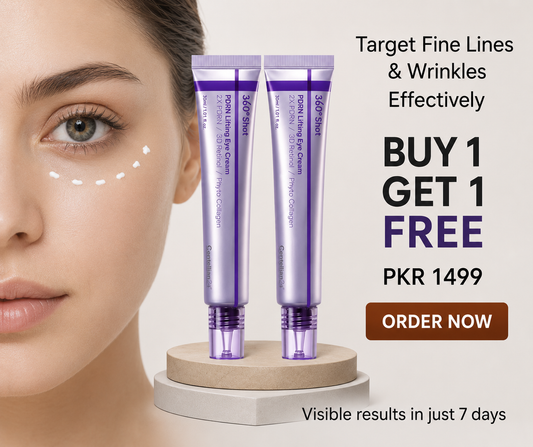 🔥 Buy 1 Get 1 FREE | 360° Shot PDRN Lifting Eye Cream | Retinol & Collagen | Anti Aging Eye Cream |