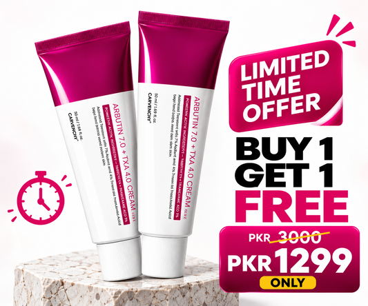 Buy 1 Get 1 FREE Arbutin 7% + TXA 4% Brightening Cream – 50ml